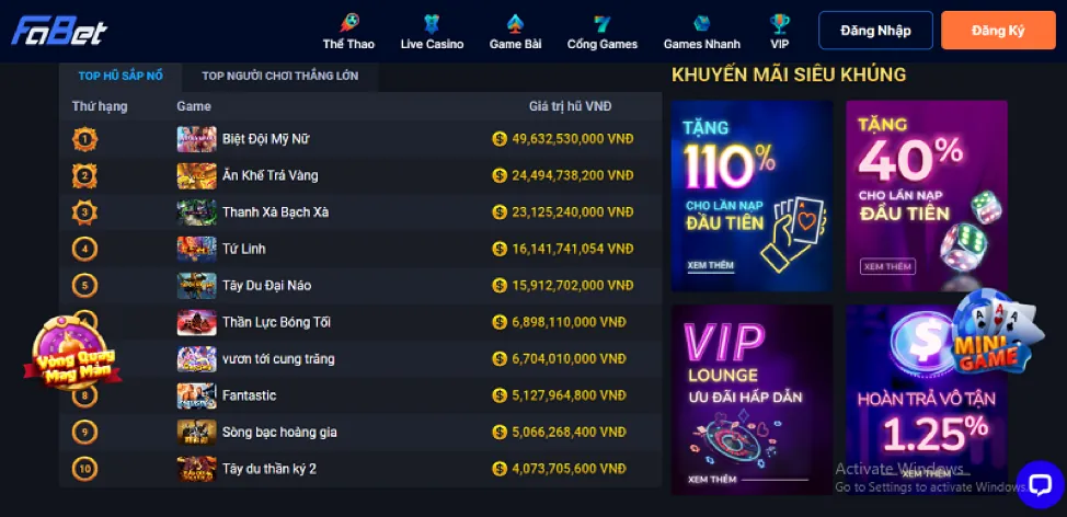 Banner khuyến mãi hấp dẫn của iwin68 info